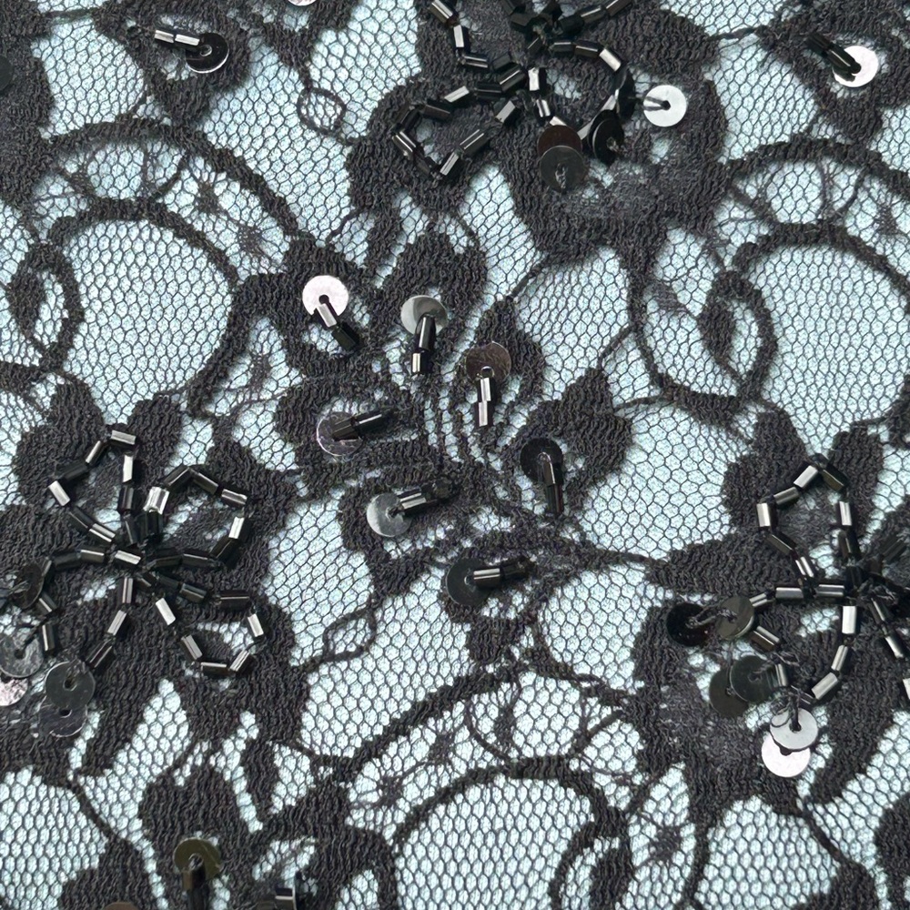 Adrianna Papell black lace dress size 8 - Picture 6 of 14